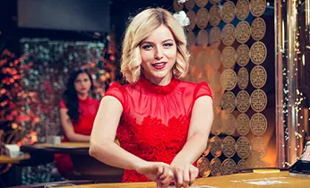Bàn chơi Baccarat trực tuyến với dealer người thật tại sòng bạc 88nn123